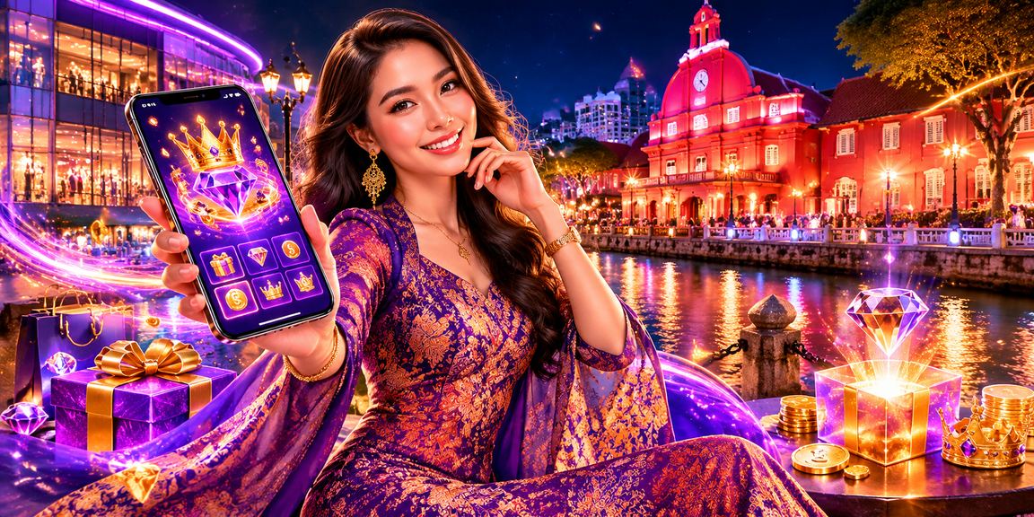 Tawaran bonus VIP dengan reka bentuk batik Melaka